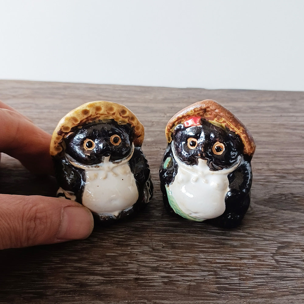 ミニチュア 添配 フィギュア 盆景  たぬき  zengarden karesansui