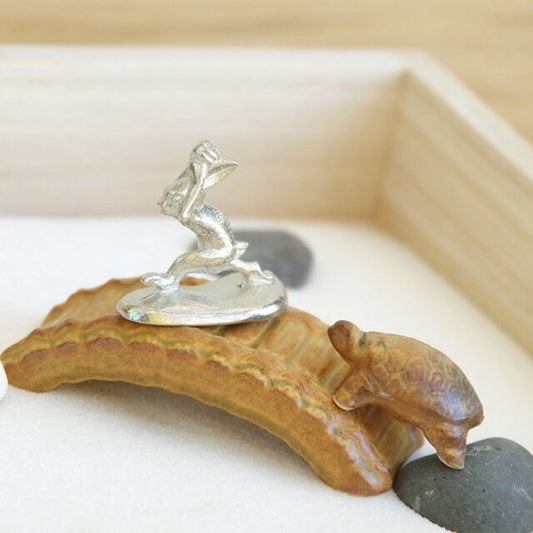 ミニチュアセット 【童話  うさぎとかめ】 ミニチュア 添配  フィギュア 盆景  兎  亀  zengarden karesansui