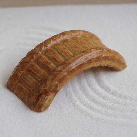 ミニチュア 添配 フィギュア 盆景  橋 (大)茶   zengarden karesansui