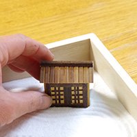 ミニチュア 添配 フィギュア 盆景  祠 ( ほこら ) 殿舎 小祠 小堂 zengarden karesansui