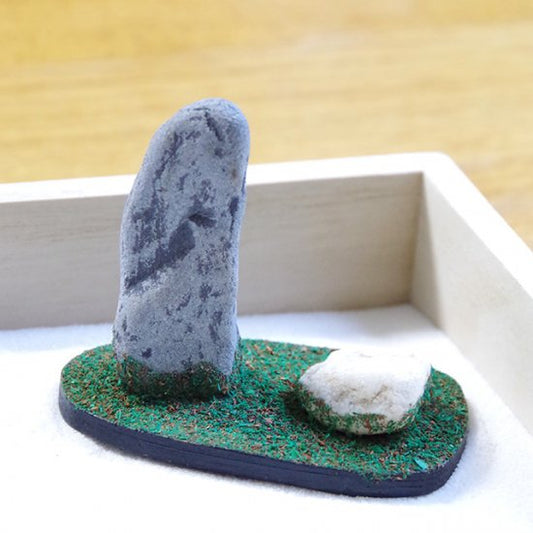 ミニチュア 添配 フィギュア 盆景  庭石  ( にわいし ) zengarden karesansui