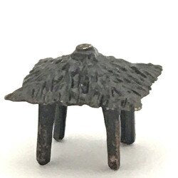 ミニチュア 添配 フィギュア 盆景  吾妻屋 ( あずまや ) 銅製  zengarden karesansui