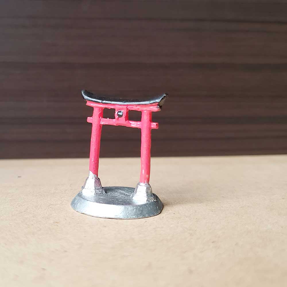 ミニチュア 添配 盆景 フィギュア 鳥居 （ とりい ）5個セット 千本鳥居 伏見稲荷 苔テラリウム 苔盆栽 zengarden karesansui