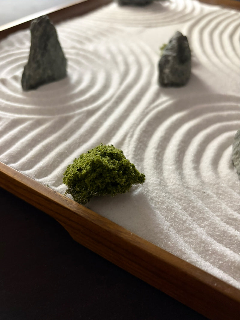 枯山水用　石アート　鑑賞用 枯山水キット ＜禅＞ 枯山水セット 枯山水 zengarden karesansui – zen