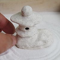 Miniature accessory figure bonkei [Miniature Iwatsuki Toro (Iwatsuki Toro) white]